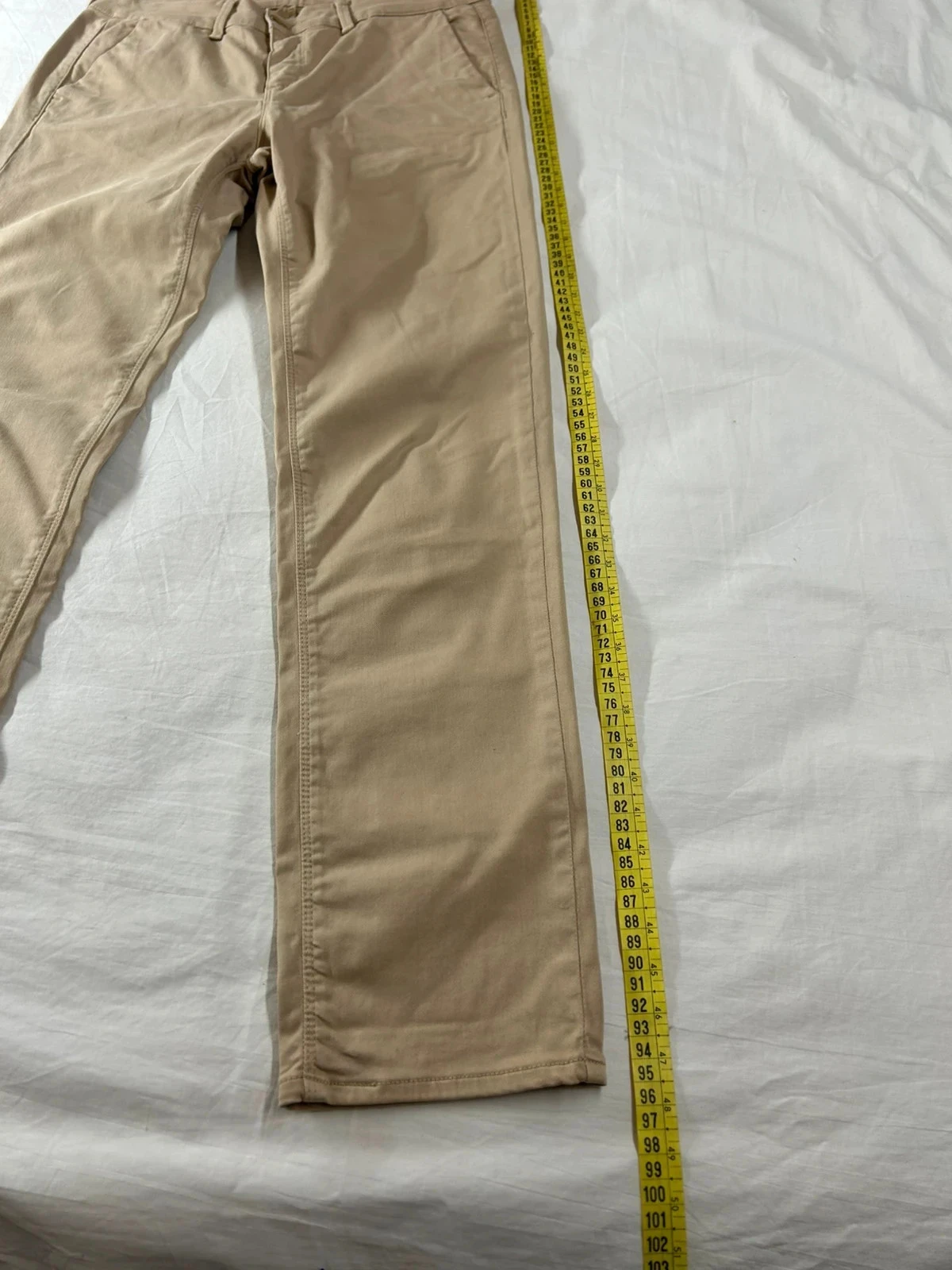 Vintage brown beige happy chino T28 us – photo 4